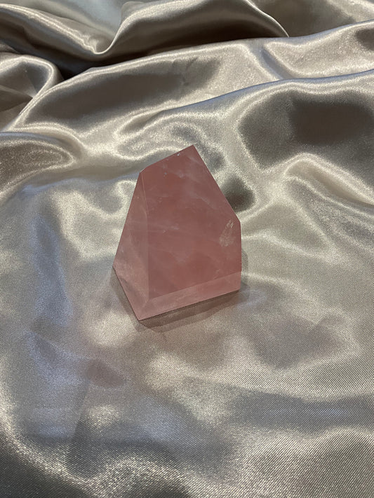 High grade Rose Quartz Freeform Crystal