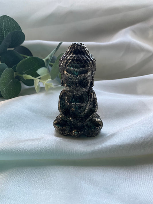 Crystal Buddha - Pyrite