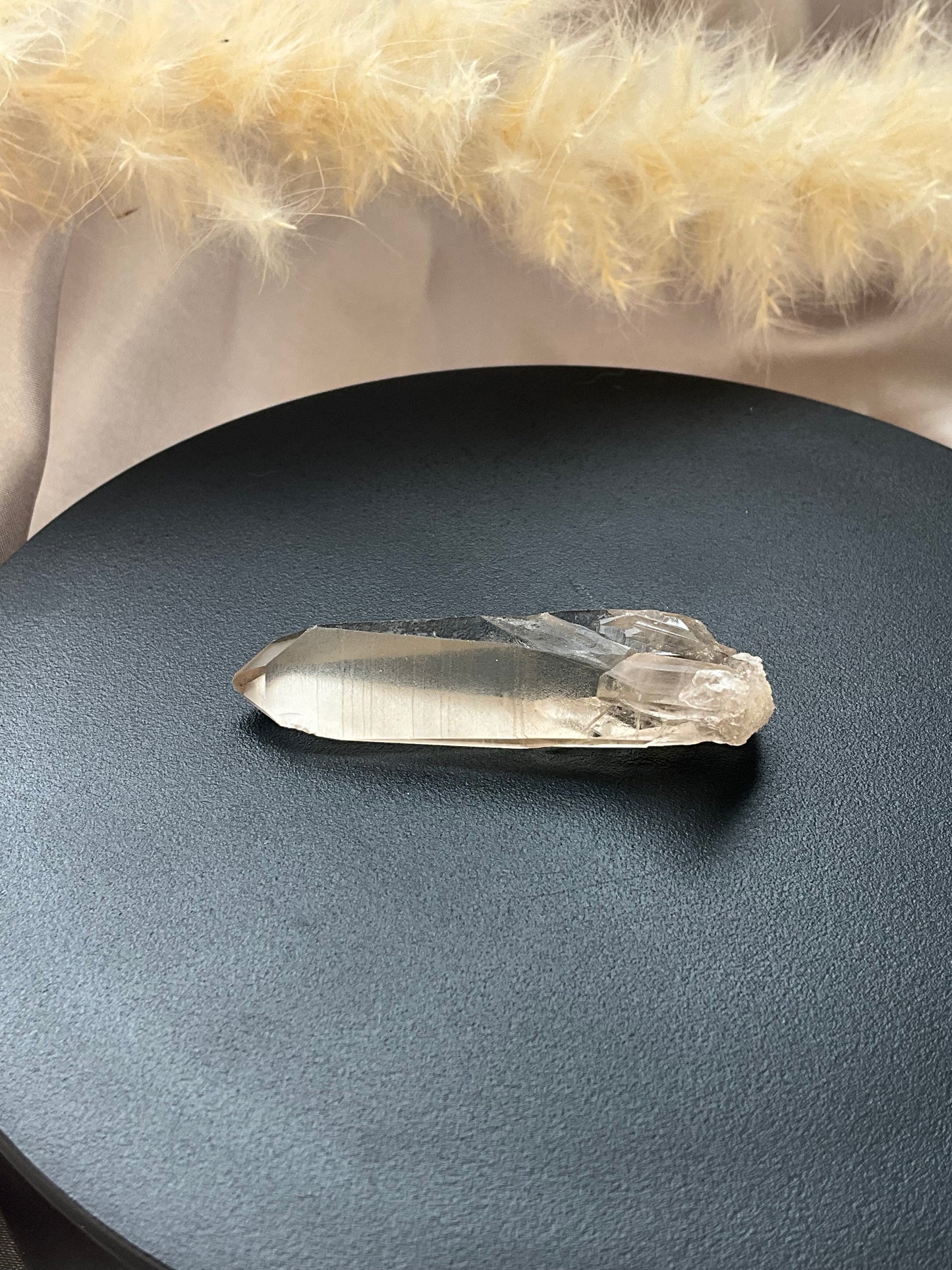 Small Smokey Lemurian Quartz Point