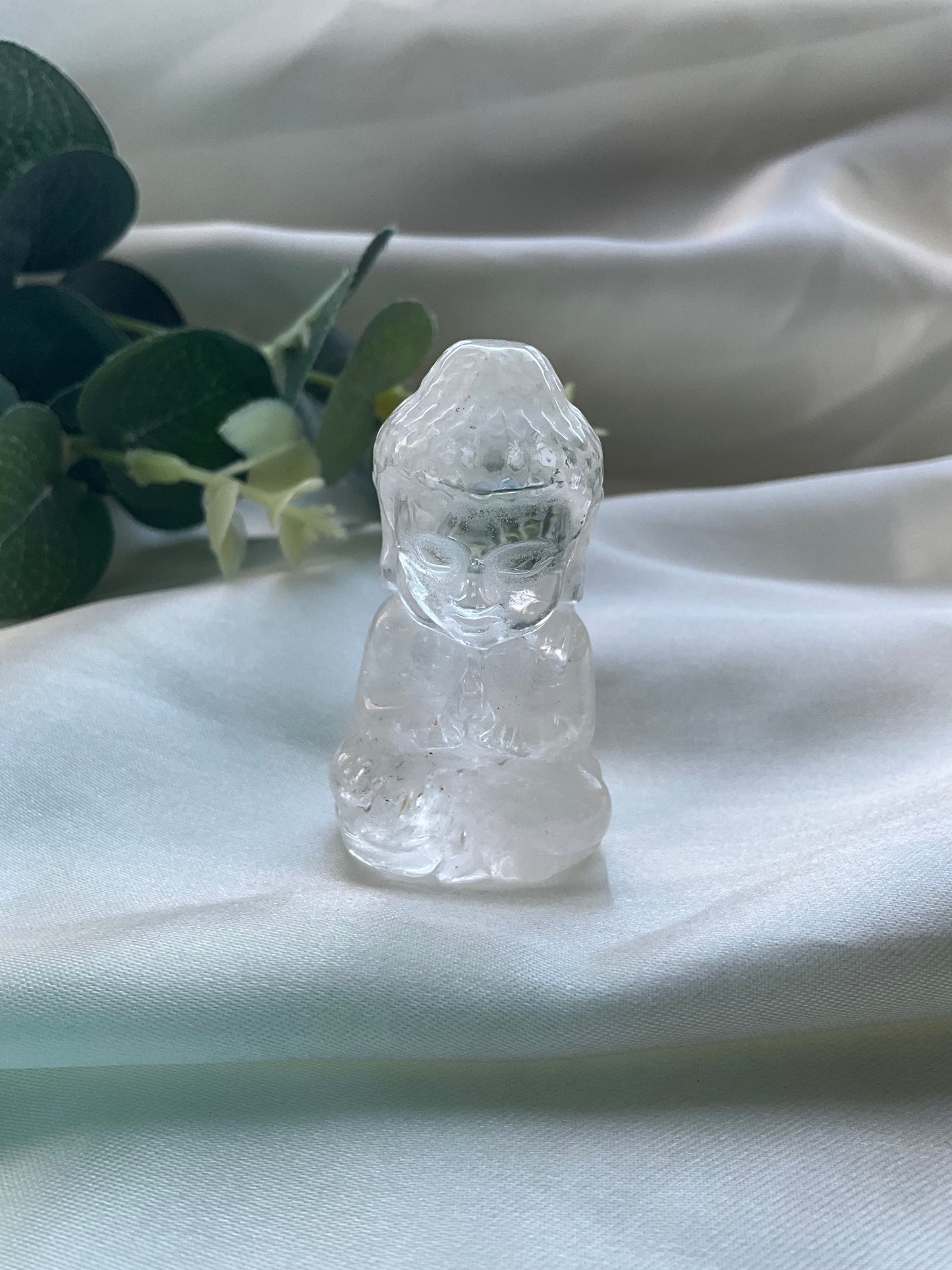 Crystal Buddha - Clear Quartz