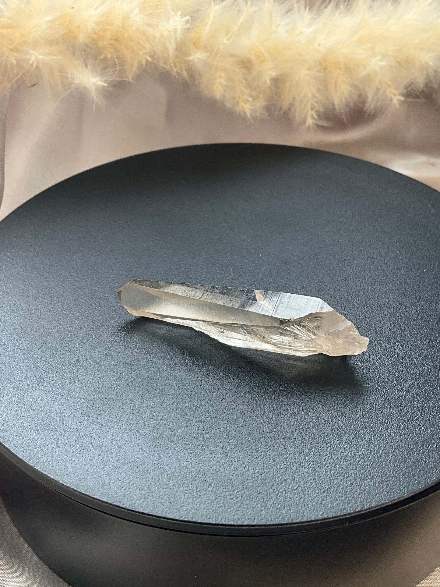 Small Smokey Lemurian Quartz Point