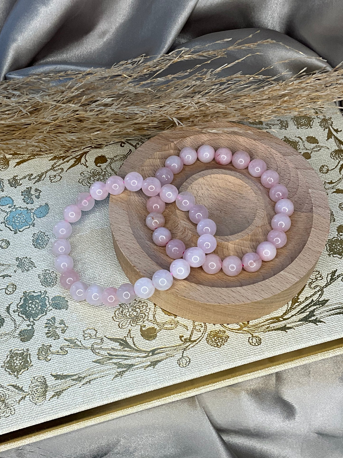 Rose Quartz Crystal Bracelet