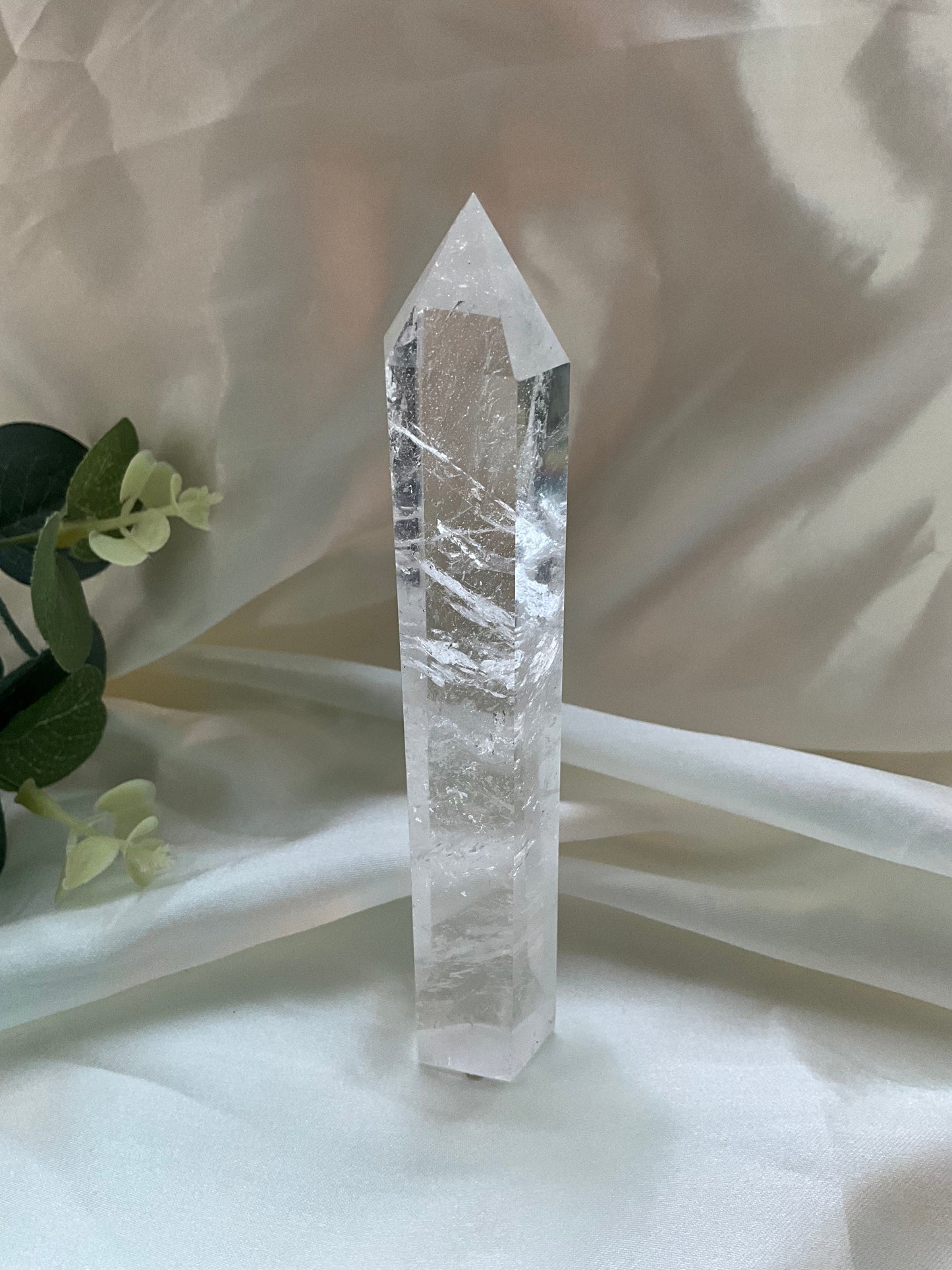 Clear Quartz Tower