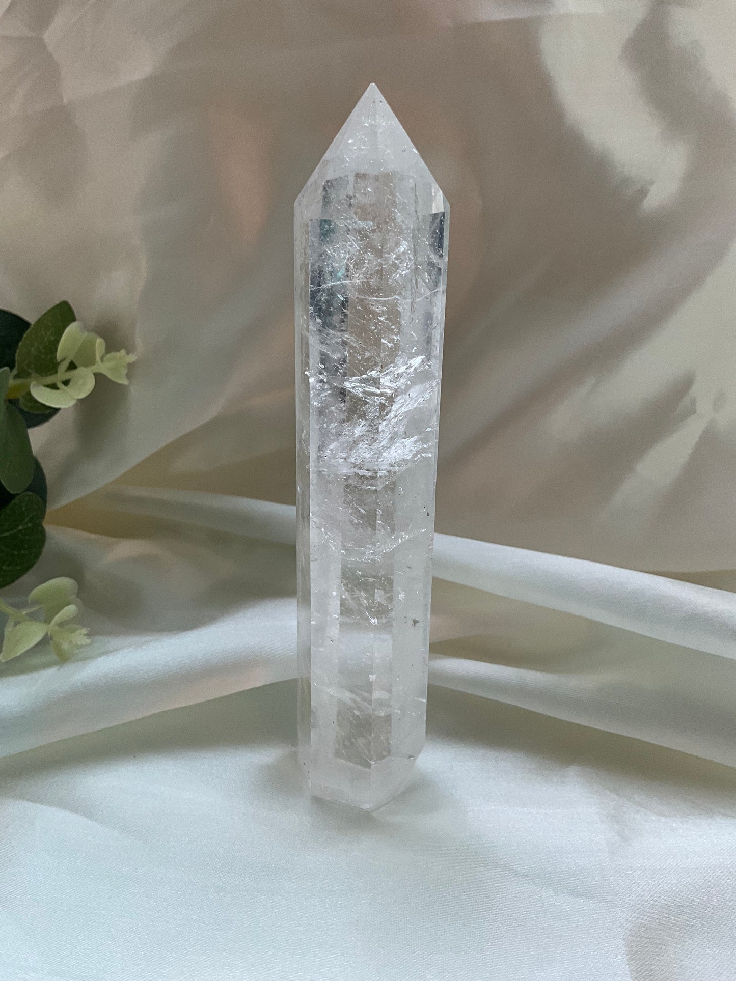 Clear Quartz Tower