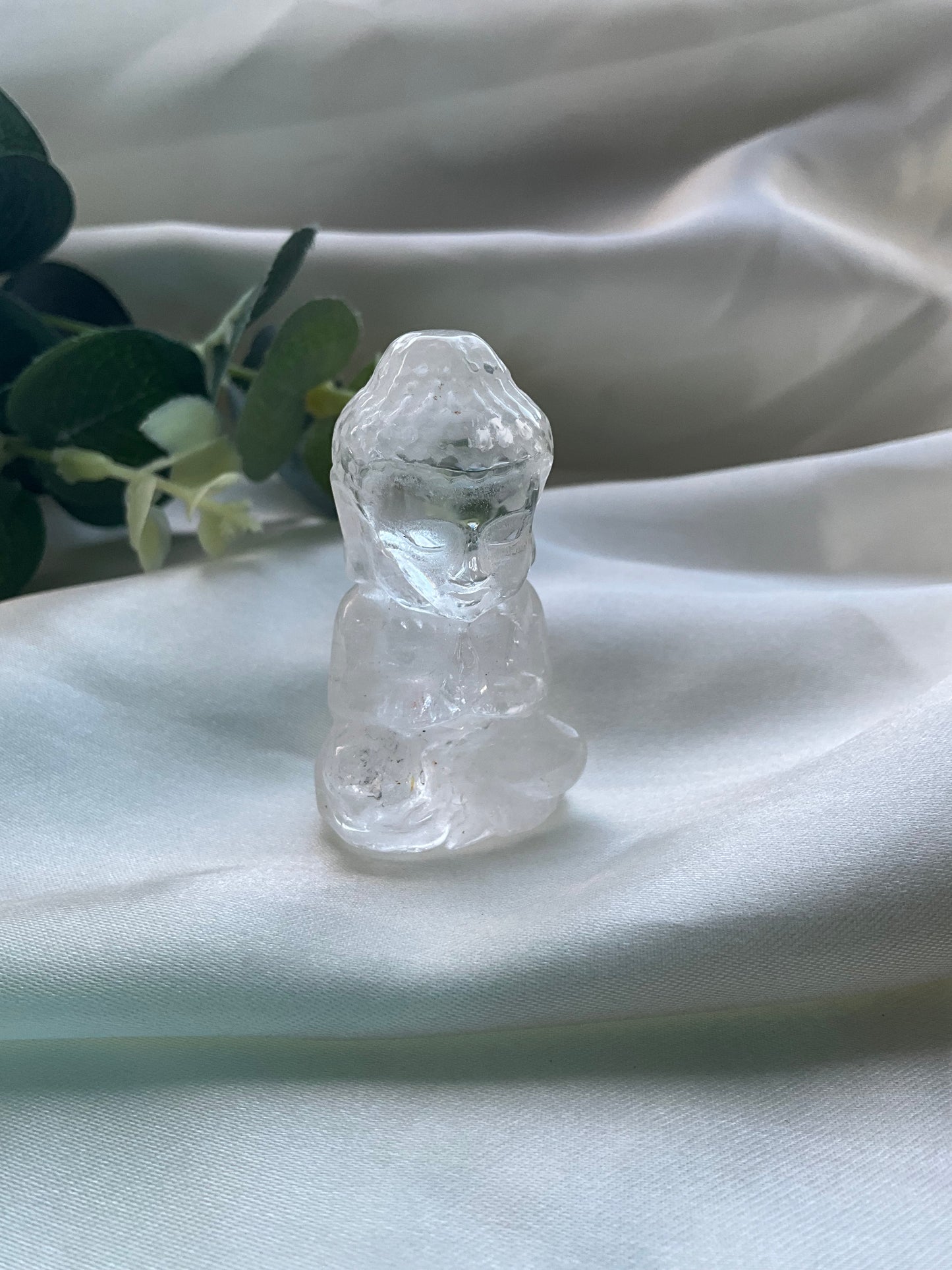 Crystal Buddha - Clear Quartz