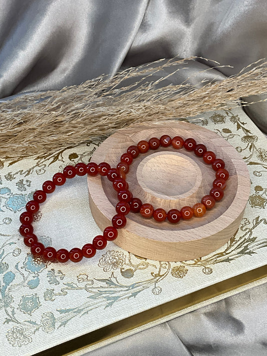 Carnelian Crystal Bracelet