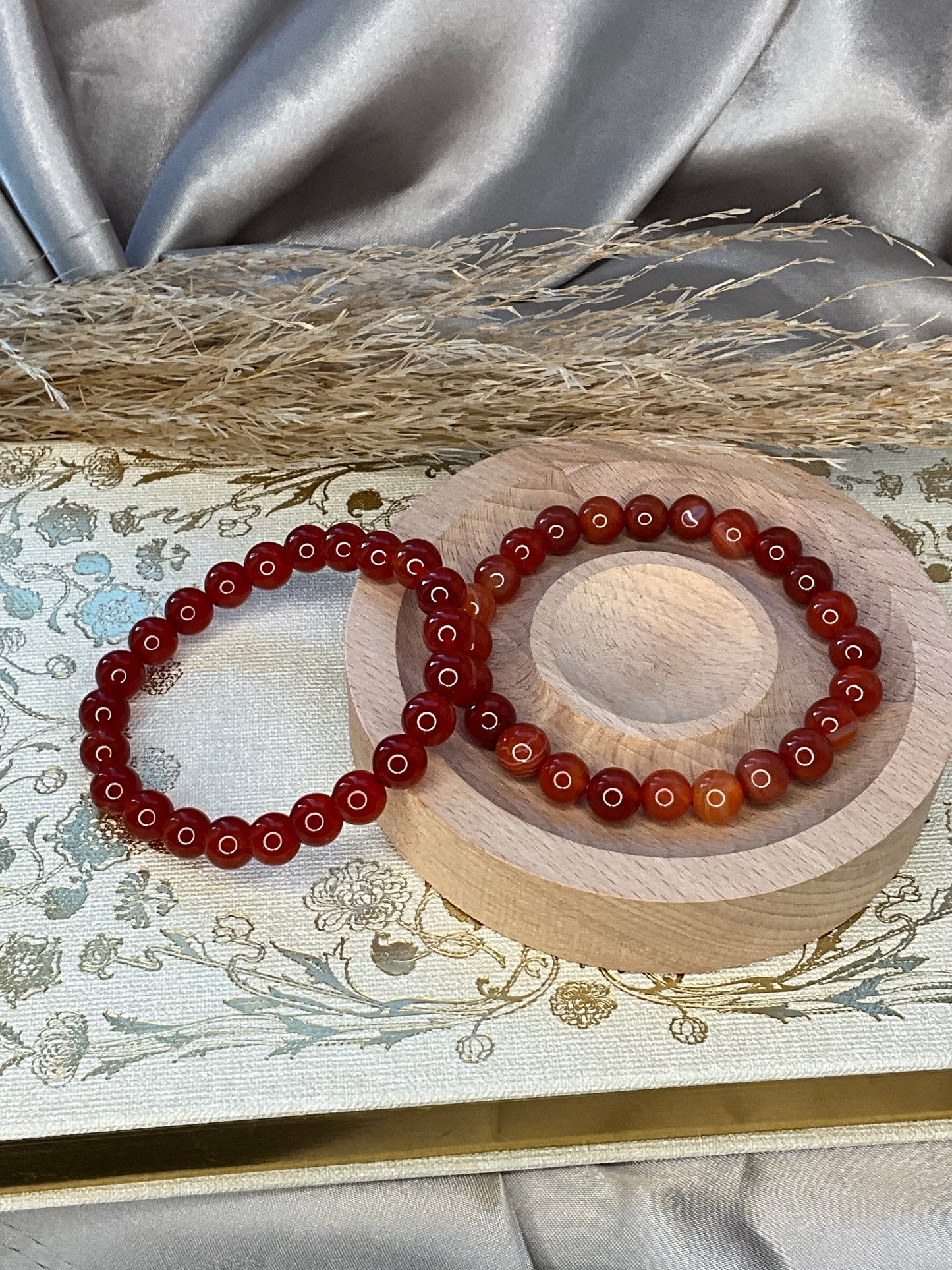 Carnelian Crystal Bracelet