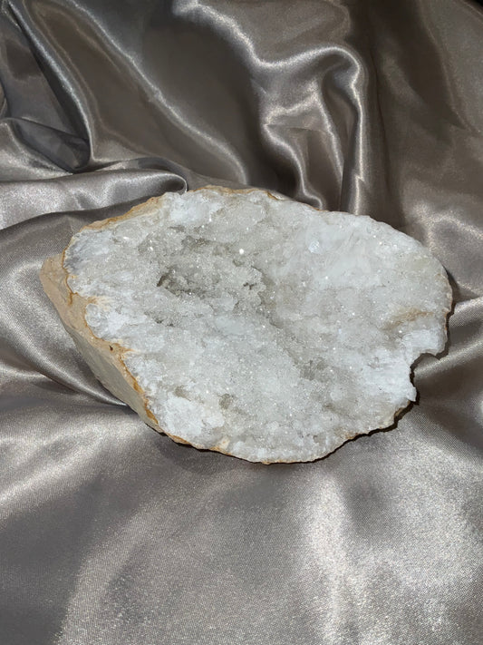 Stunning High Sparkle Clear Quartz Geode