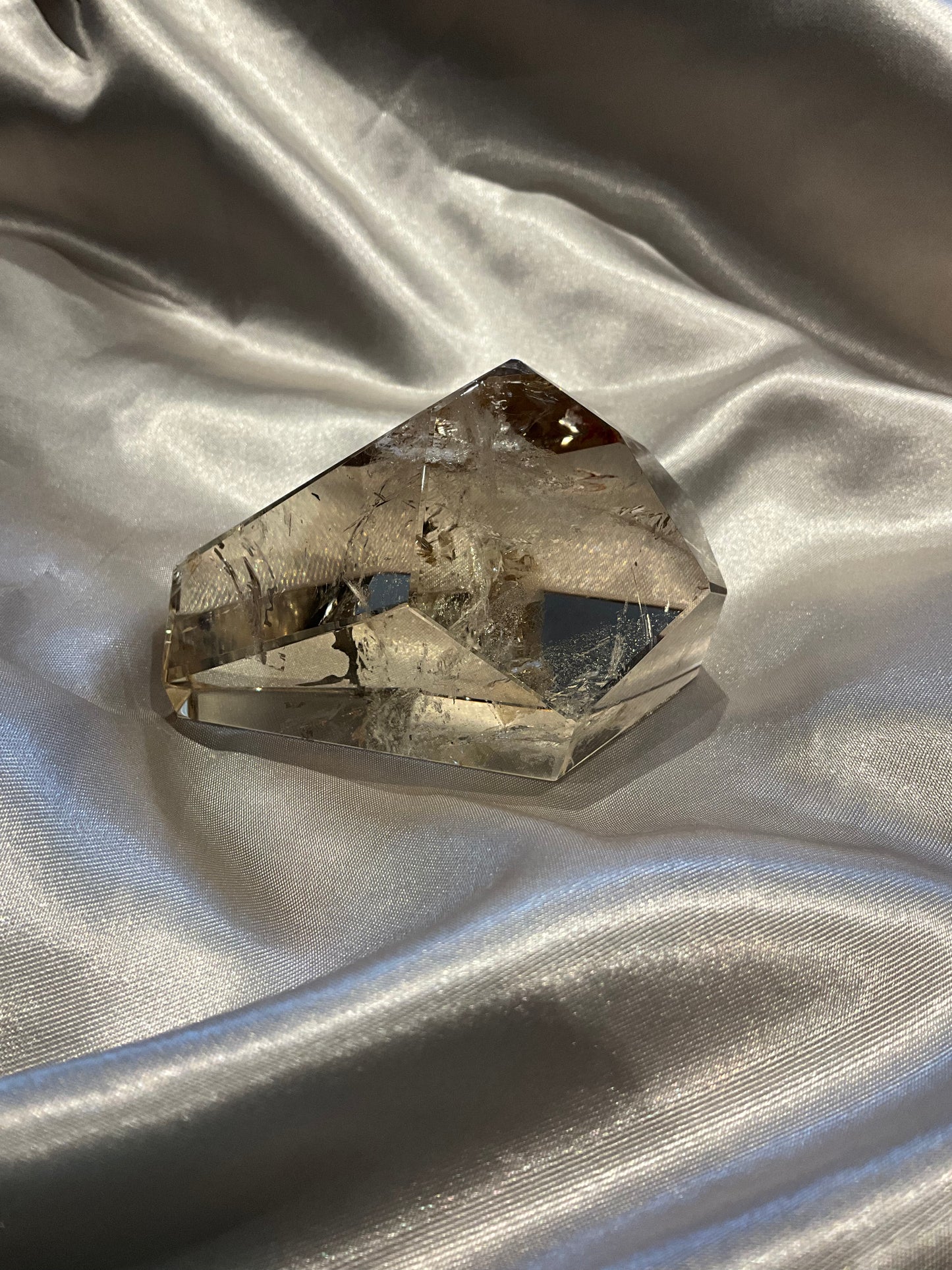 Large lighter in colour high grade Smoky Quartz crystal